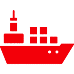 Home boat with containers